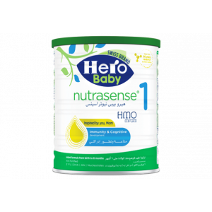 HERO BABY MILK NUTRASENSE STAGE 1 FROM BIRTH TO 6 MONTHS 400 GM